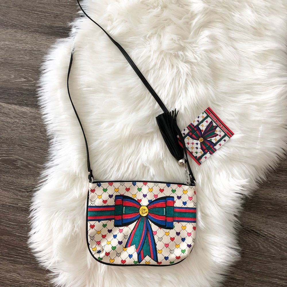 Brighton Christmas Love & Joy Pouch Crossbody Bag